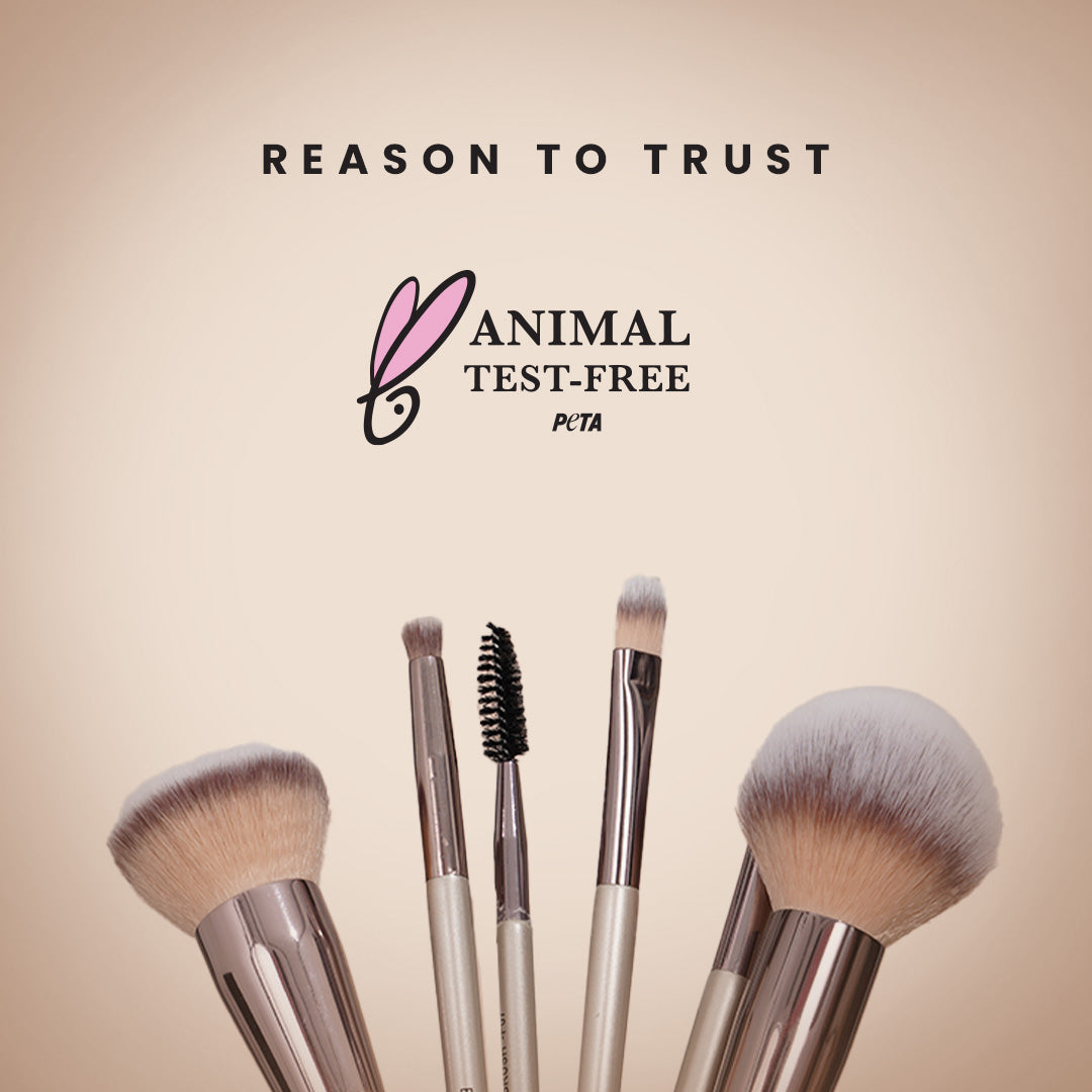 Professional Face & Eye Brush Set