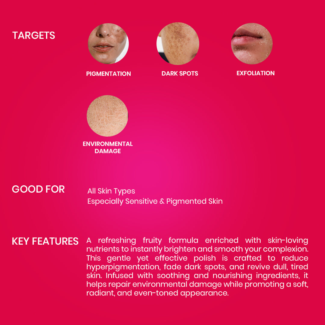 Fruity Pink Skin Polisher (Volume+Blonder)