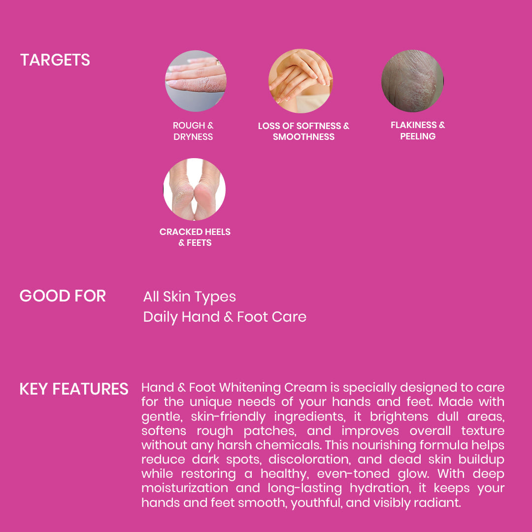 Hand & Foot Whitening Cream