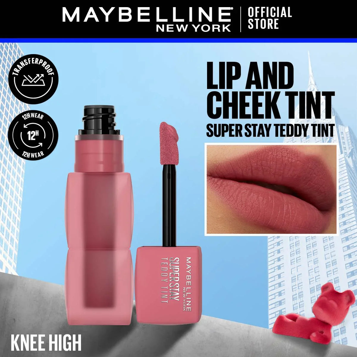 Maybelline New York's Super Stay Teddy Tints The 12-Hour Liquid Lip Tint!