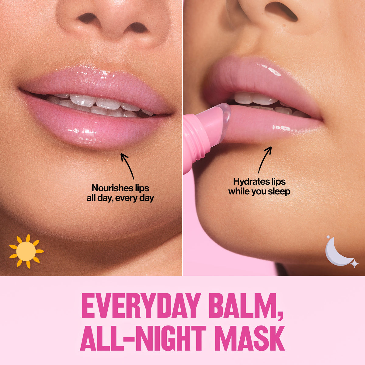 Glimmer Lip Treat Balm + Mask
