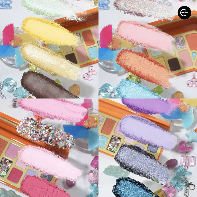CHEERYEP (QIANYAN) 16-Color Natural Star Eye Shadow Palette