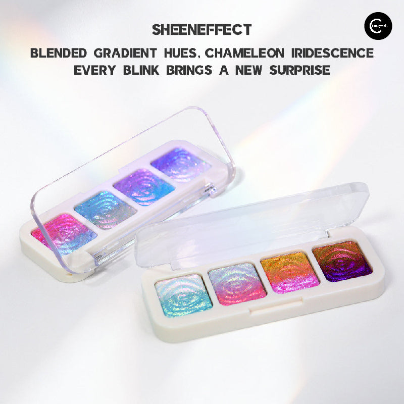 SHEENEFFECT Multi-Chrome Chameleon Shift Eyeshadow Palette