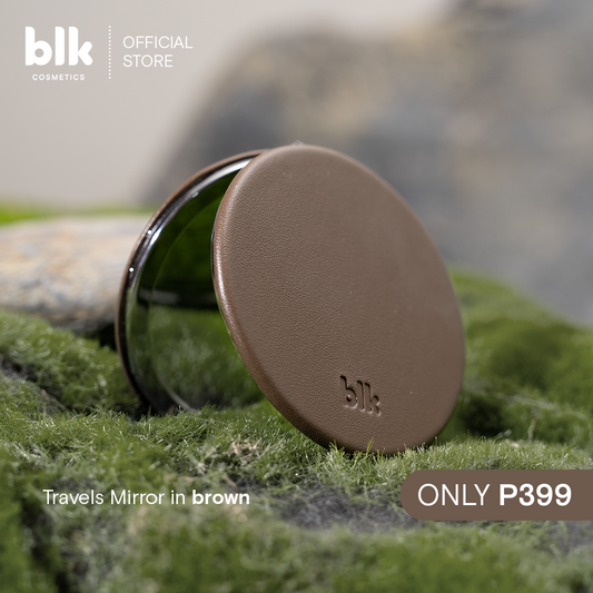 blk cosmetics travels mirror brown